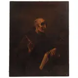 MÉXICO, PRINCIPIOS DEL SIGLO XIX by San Pedro de Alcántara, Óleo sobre tela, offered Oct 2022