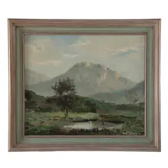 Paisaje by Eduardo de Soto, Óleo sobre tela, offered Oct 2022