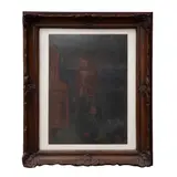 Anónimo, San Lucas Evangelista, Óleo sobre lámina