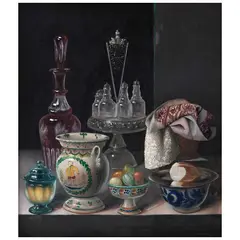 Bodegón by Benjamín Domínguez, Óleo sobre tela, offered Sep 2022