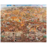 Jesús Lugo, Batalla contra lo Pop, 2008, Óleo sobre tela