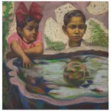 Alfredo Zalce, Niños en la fuente