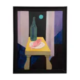 Firmado Iván Cuevas, Naturaleza muerta, Mixta sobre tela