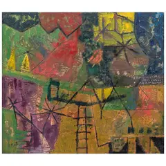 Kishio Murata, Untitled, Óleo sobre tela
