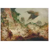 Selva petrificada o Futuro encuentro de Adán y Eva by Guillermo Meza Álvarez, Óleo sobre tela, offered Aug 2022