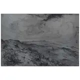 Luis Nishizawa, Untitled, Tinta y lápiz de grafito sobre papel