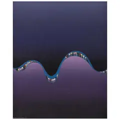 537 Quo Vadis - Opus 17 by Kurt Larisch, Acrílico sobre tela, offered Aug 2022
