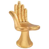 Silla - mano by Pedro Friedeberg, Escultura en madera con hoja de oro, offered Aug 2022