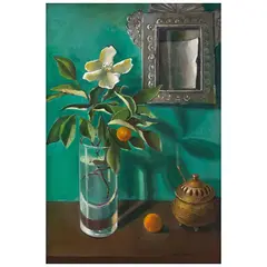 Elena Climent, Untitled, 2017, Óleo sobre tela sobre madera