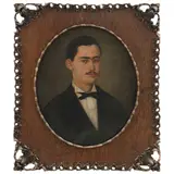 Retrato de Caballero, MÉXICO, SIGLO XIX