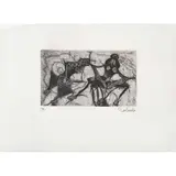 Untitled by Francisco Toledo, Grabado al aguafuerte 19 /20, offered Aug 2022