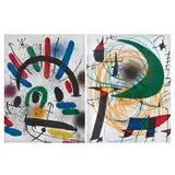 a) La lune verte (La luna verde) by Joan Miró, Litografías sin número de tiraje, offered Aug 2022