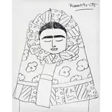 Romero Britto, Untitled, Litografía sin número de tiraje