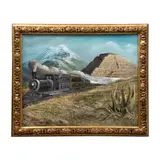 Carlos Pelestor, PAISAJE CON LOCOMOTORA