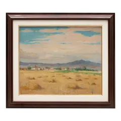 Untitled by Firmado Jesús Lozano, Óleo sobre tela sobre madera, offered Jul 2022