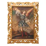 Anónimo, ARCÁNGEL, Óleo sobre tela