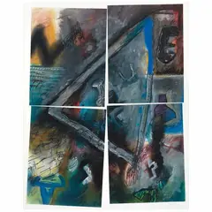 Carlos Torres, Untitled, Pastel y tinta sobre papel