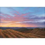 Atardecer by Miguel Ángel Guerrero Garro, 2021, Óleo sobre tela, offered Jun 2022