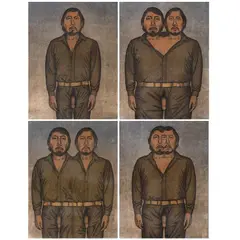 a) ¿? by Nahum B. Zenil, Mixta sobre papel, offered Jun 2022
