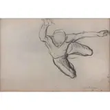 Untitled by Luis Nishizawa, Carboncillo sobre papel, offered Jun 2022