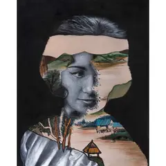 Madam Mao, de la colección Reinas sin corona by Spika, 2017, Acrílico sobre tela, offered Jun 2022