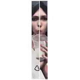César Córdova, Lety, de la serie Retratos largos, 2012, Óleo sobre madera