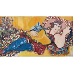 Una cierta mirada by José Augusto Paradisi, 1984, Óleo sobre tela, offered Jun 2022