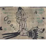 Demián Flores, Sin título, de la serie Defensa Personal, 2005, Grabado al aguafuerte, aguatinta, al azúcar y barniz blando P A VIII / VIII