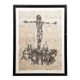 Gerardo Cantú, EL OJO DE LA AGUJA (CRISTO), Litografía, 10/12 P.T