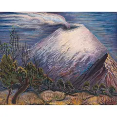 Rodrigo Pimentel, Fumarola, 2000, Óleo sobre tela