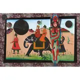 Segundo Planes, Untitled, Óleo y acrílico sobre tela tipo gobelino