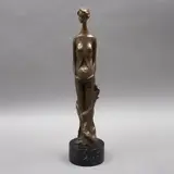 Anónimo, MATERNIDAD, Escultura en bronce