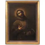 San Francisco de Asis, EUROPA, PRINCIPIOS DEL SIGLO XIX, Óleo sobre tela