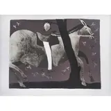 Francisco Toledo, Caballo y avispas, Litografía XXXI / LXXV