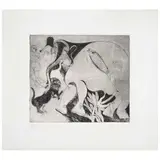 Untitled by Francisco Toledo, Grabado a la punta seca 9 / 25, offered May 2022