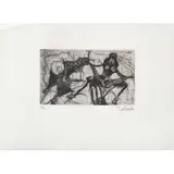 Untitled by Francisco Toledo, Grabado al aguafuerte 19 /20, offered May 2022