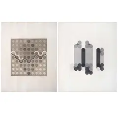 Carlo Nangeroni, Untitled, Grabados 36 / 46 y 29 / 50