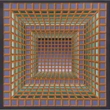 Victor Vasarely, London Dx, Serigrafía XCIII / CL
