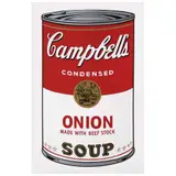 II.47: Campbell's Onion Soup by Andy Warhol, Serigrafía sin número de tiraje, offered May 2022