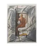 Manuel de Rugama, Reproducción de "La bañista de Valpinçon", de JEAN-AUGUSTE-DOMINIQUE INGRES (Francia, 1780 - 1867), Serigrafía 118/200