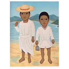 Sin título, de la serie Niños Mexicanos by Gustavo Montoya, Serigrafía 56 / 250, offered Apr 2022
