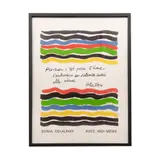 AVEC MOI-MEME by Sonia Delaunay, Litografía, portada de la Carpeta, offered Apr 2022