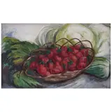 Untitled by José Reyes Meza, Óleo sobre madera, offered Apr 2022