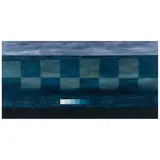 Edmundo Ocejo, Inventario del paisaje IV, 2013, Encáustica y óleo sobre tela sobre madera