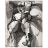 Arnold Belkin, Hombre, 1965, Acuarela y tinta sobre papel