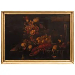 Ca. by Bodegón Con Langosta, 1900, Óleo sobre tela, offered Mar 2022