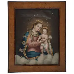SIGLO XX by Virgen del Refugio, Óleo sobre tela, offered Mar 2022