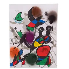 Untitled by Joan Miró, Litografía sin número de tiraje, offered Mar 2022