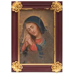 Virgen Dolorosa by Anónimo, Óleo sobre lámina, offered Mar 2022