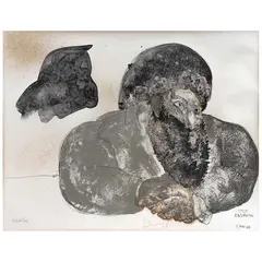 Dreams of Rasputin, de la carpeta Crime by Cuevas by Jose Luis Cuevas, Litografía Artist Proof, offered Mar 2022